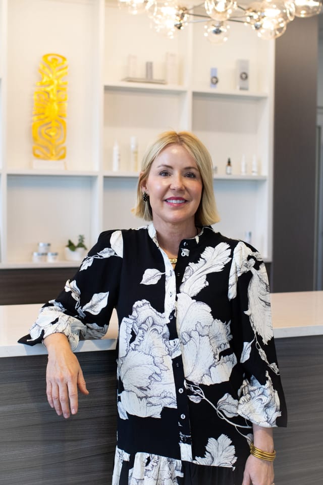 Headshot of Veronica K. Burchfield, RN, dermatology provider at Swann Dermatology