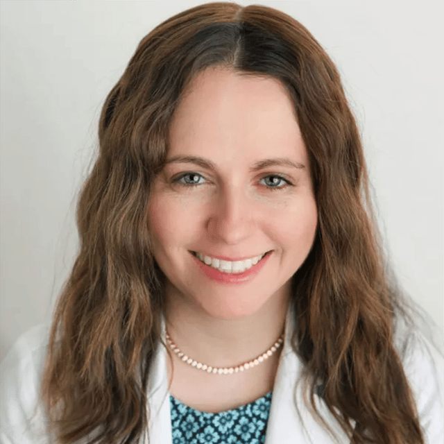 Headshot of Esther Zimmerman, PA-C, certified physician assistant at Skin Center