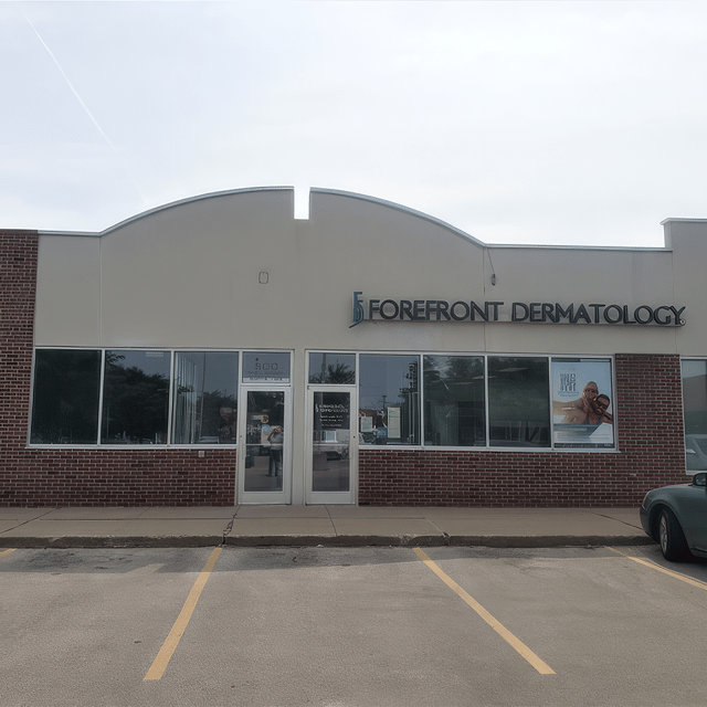 Forefront Dermatology clinic exterior in Ames, IA