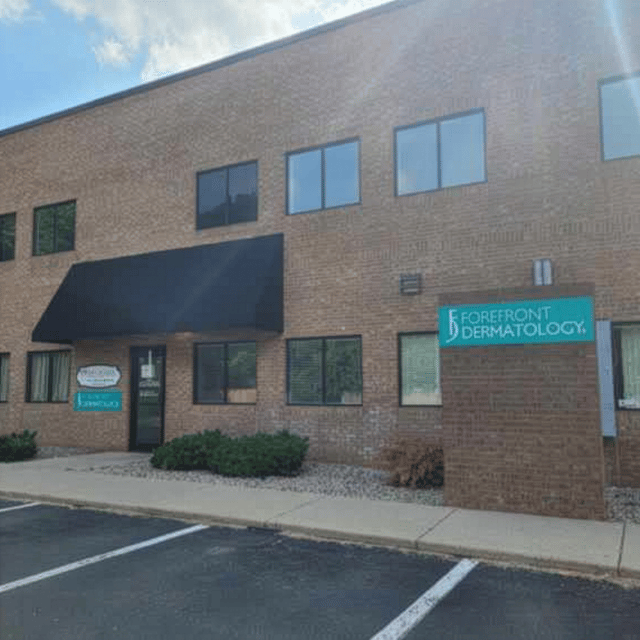 Forefront Dermatology clinic exterior in Battle Creek, MI