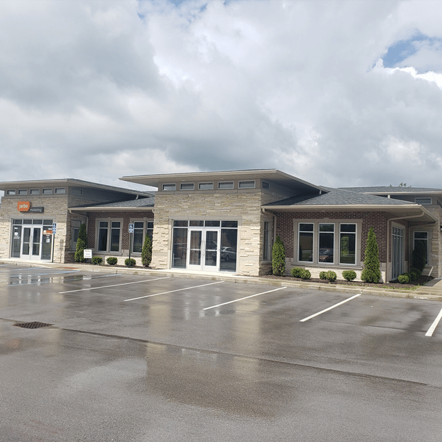 Forefront Dermatology clinic exterior in Mooresville, IN