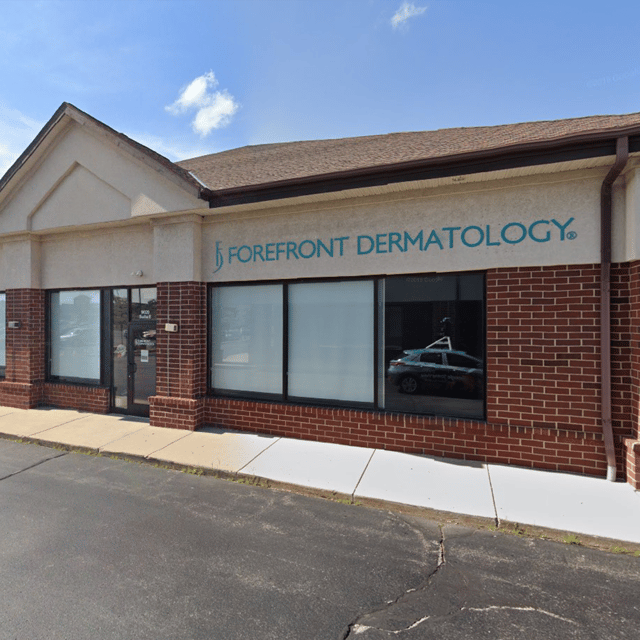 Forefront Dermatology clinic exterior in Pleasant Prairie, WI