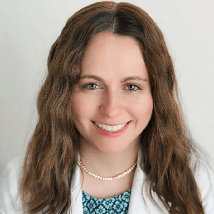Headshot of Esther Zimmerman, PA-C, certified physician assistant at Skin Center