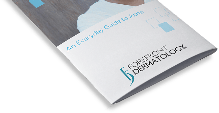 An everyday guide to acne brochure cover