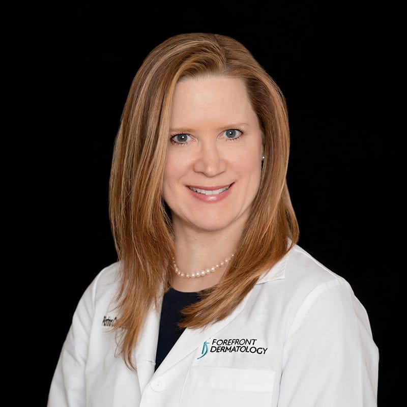 Headshot of Platina Coy Gershtenson, FAAD, MD, board-certified dermatologist at Forefront Dermatology