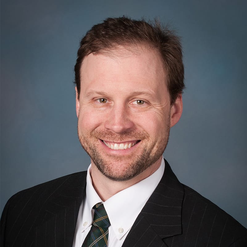 Headshot of Andrew M. DuBois, FAAD, MD, board-certified dermatologist at Forefront Dermatology