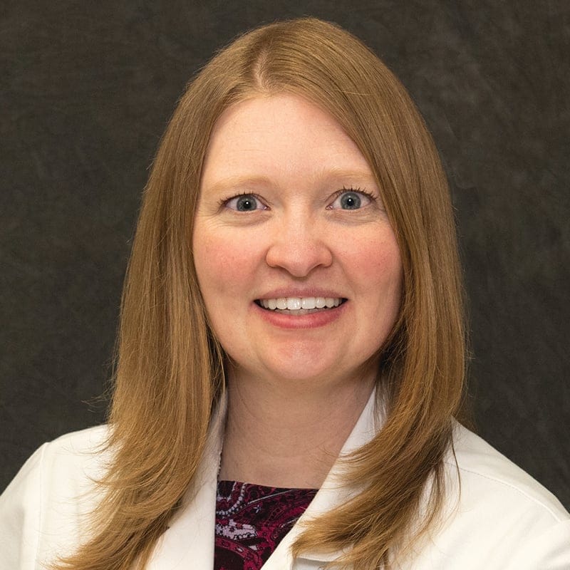 Headshot of Ashleigh J. Miller, MS, PA-C, certified physician assistant at Forefront Dermatology