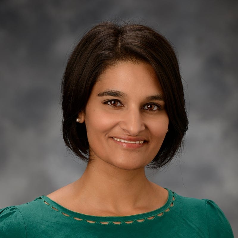 Headshot of Nadia Sundlass, FAAD, MD, board-certified dermatologist at Forefront Dermatology