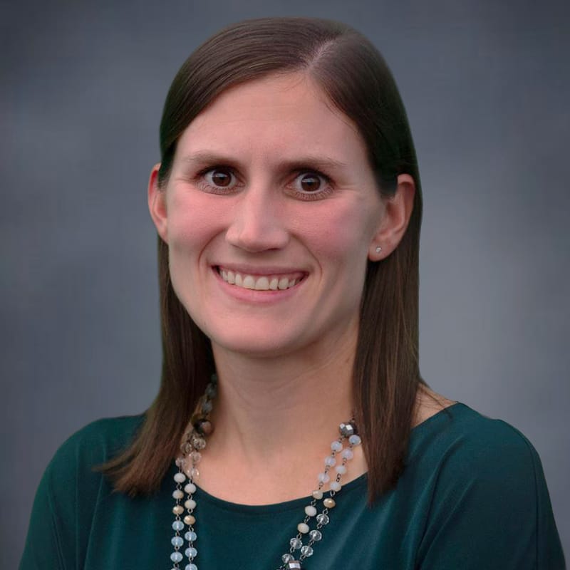 Headshot of Katie Mehall, MPAS, PA-C, certified physician assistant at Forefront Dermatology