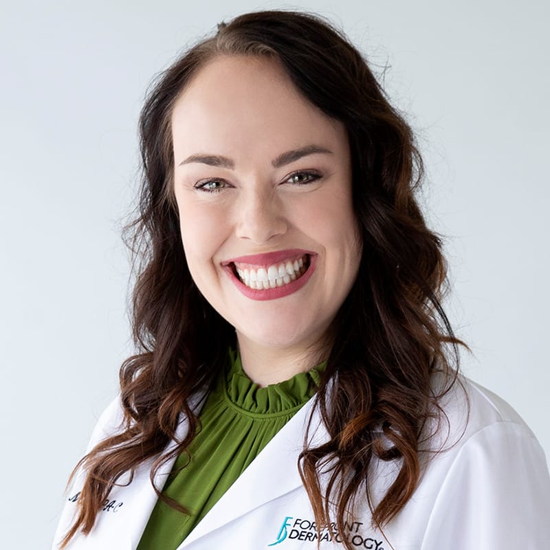 Headshot of Hannah Miller, PA-C, certified physician assistant at Forefront Dermatology