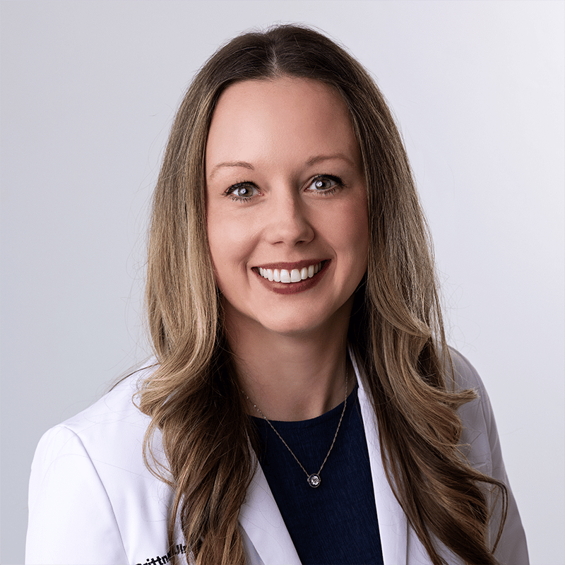 Headshot of Brittney Ulness, PA-C, certified physician assistant at Forefront Dermatology