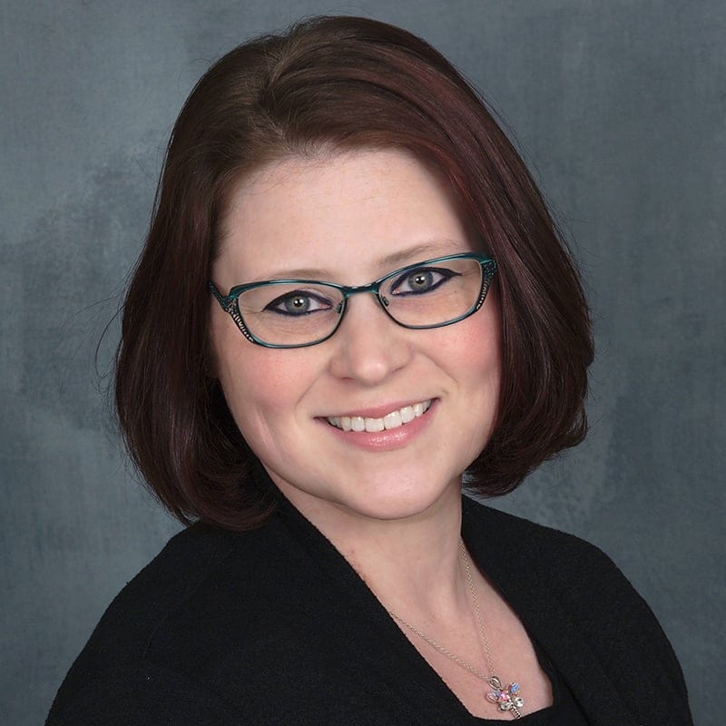 Headshot of Lindsay Stevens, FNP, family nurse practitioner at Forefront Dermatology
