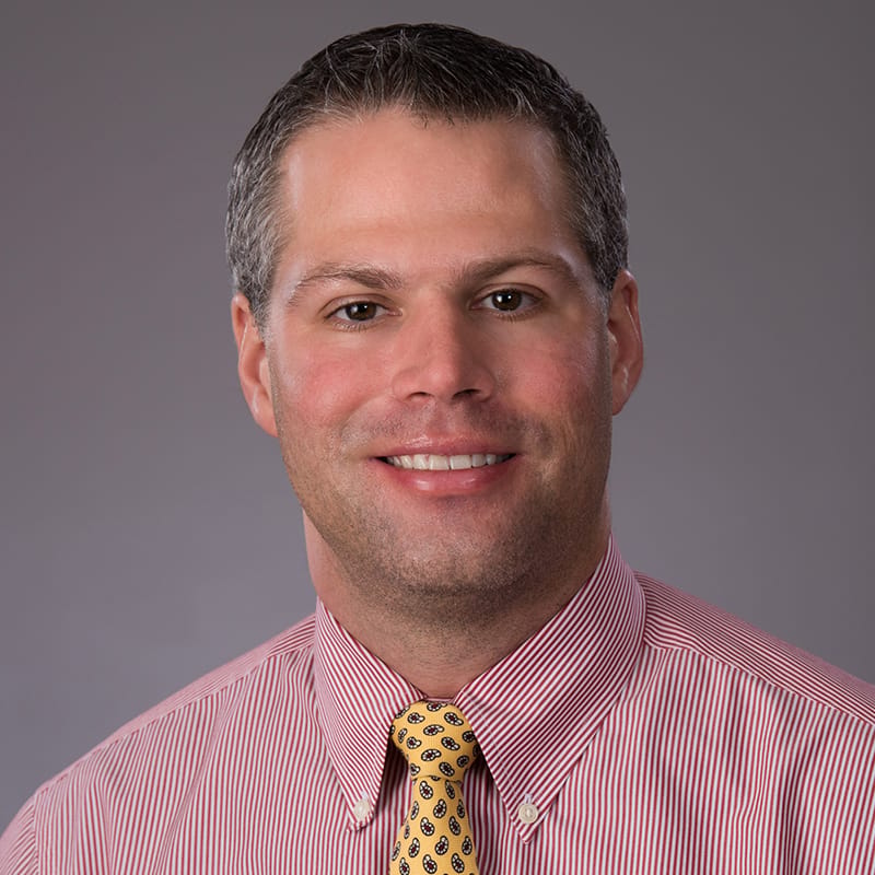 Headshot of Matthew Fanelli, FAAD, MD, board-certified dermatologist at Forefront Dermatology