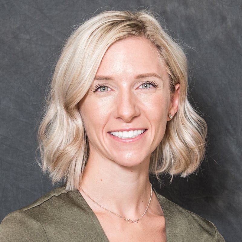 Headshot of Karlee Yelinek, CRNP, certified nurse practitioner at Forefront Dermatology