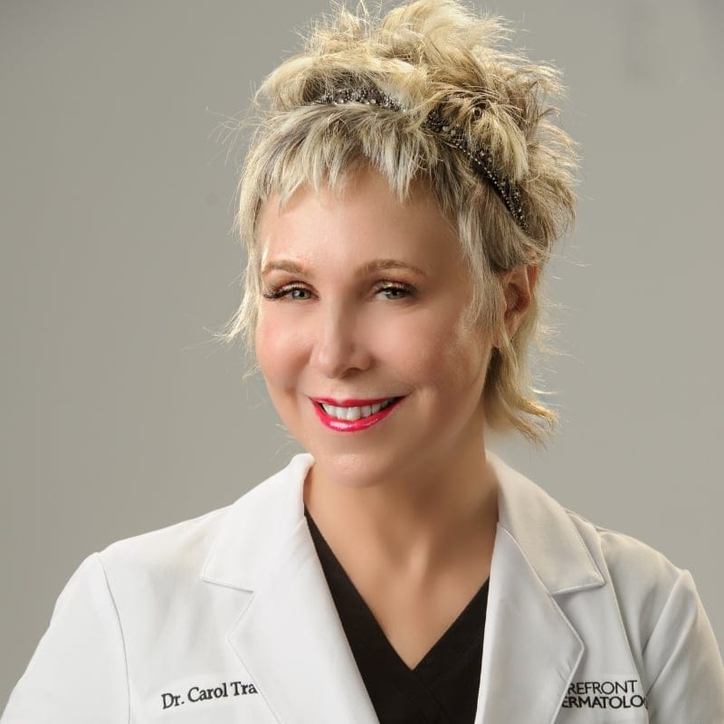 Headshot of Carol Trakimas, DO, FAAD, board-certified dermatologist at Forefront Dermatology