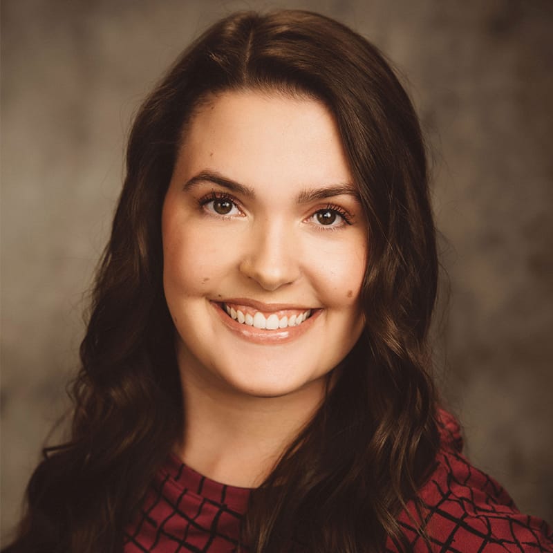 Headshot of Mallori Hathaway, PA-C, certified physician assistant at Forefront Dermatology