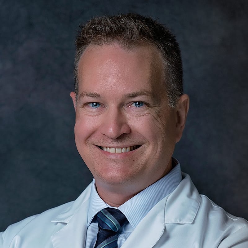 Headshot of Adam Gomoll, PA-C, certified physician assistant at Forefront Dermatology