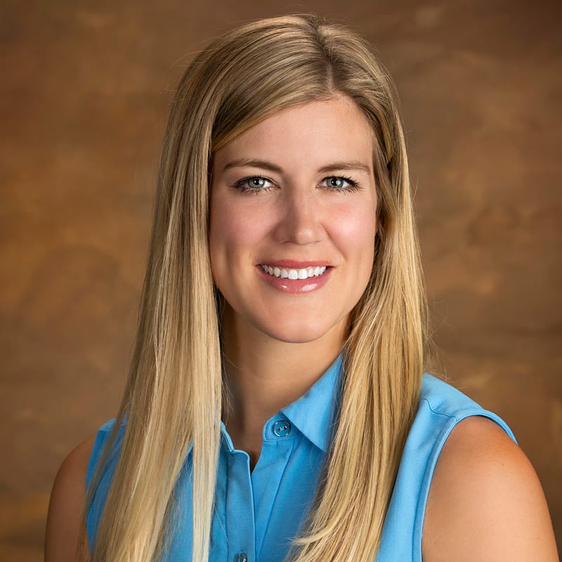Headshot of Katherine Wehlage, FAAD, MD, board-certified dermatologist at Forefront Dermatology