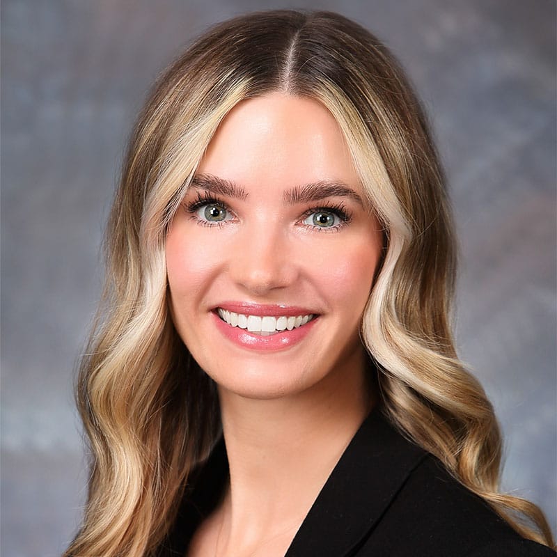 Headshot of Courtney Serini, FNP-C, MSN, certified nurse practitioner at Forefront Dermatology
