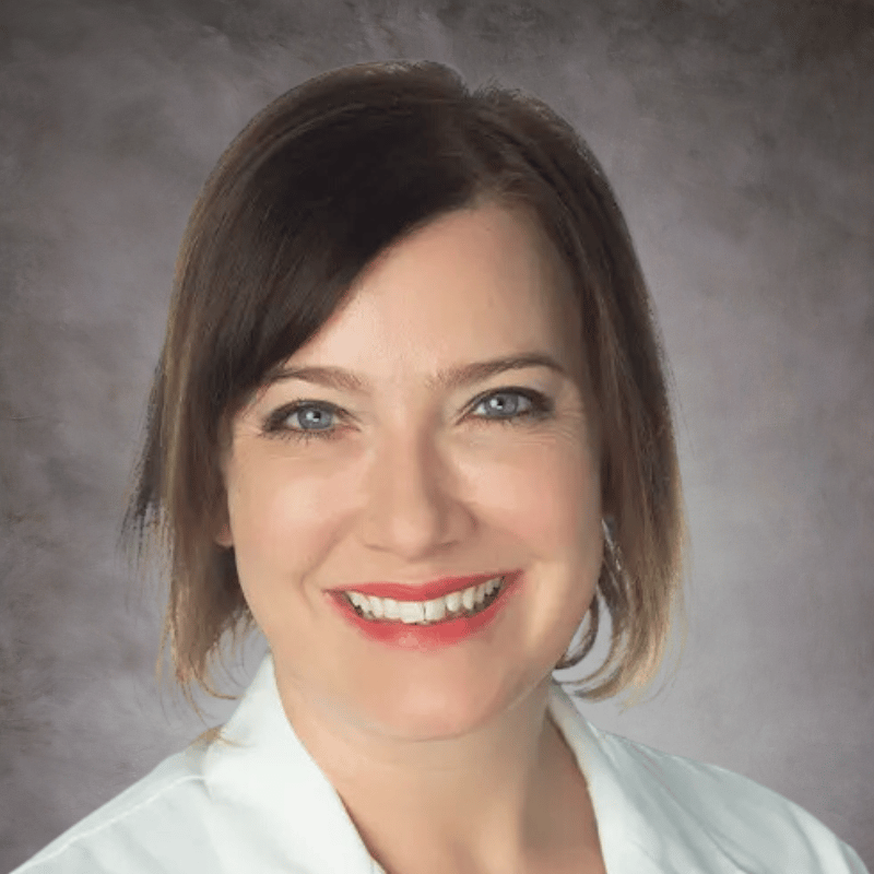 Headshot of Emily Oehler, PA-C, certified physician assistant at Advanced Dermatology