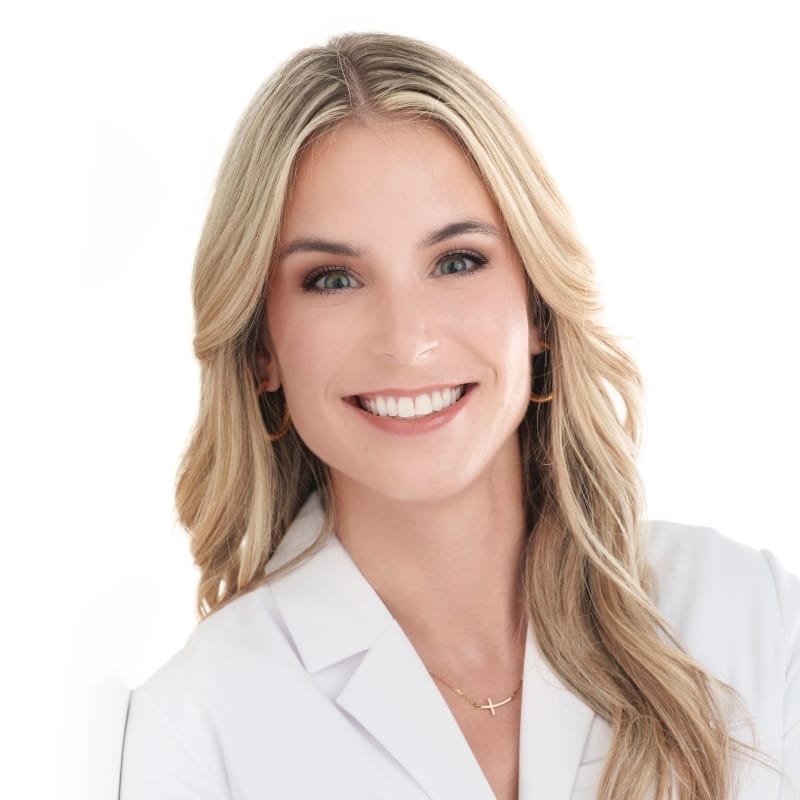 Headshot of Meredith Veal, PA-C, certified physician assistant at Atlantic Shore Dermatology