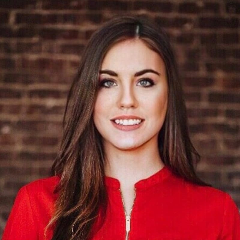 Headshot of Sarah Marie Johnson, APRN-BC, certified physician assistant at Wichita Dermatology & Aesthetics, LLC