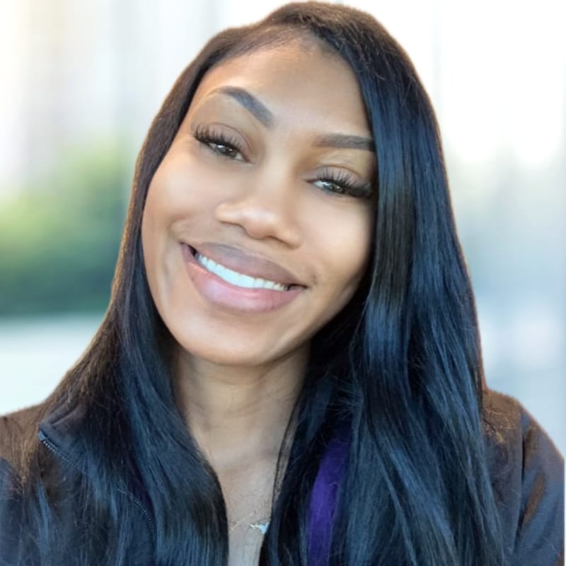 Headshot of Tiquesha Moses, LE, aesthetician at Forefront Dermatology