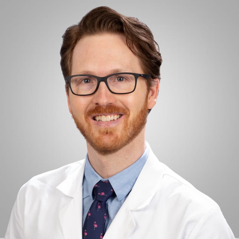 Headshot of Eran Christopher Gwillim, MD, fellowship-trained mohs surgeon at Haley Dermatology