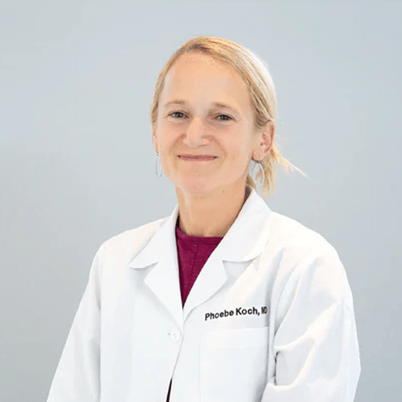 Headshot of Phoebe Este Koch, FAAD, MD, board-certified dermatologist at Montana Skin Cancer and Dermatology Center P.C., dba SkinCare MT