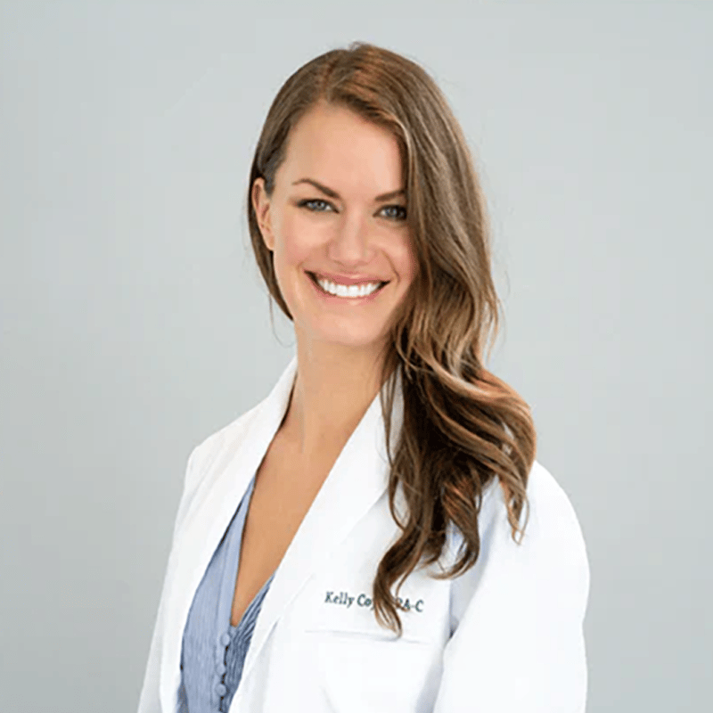 Headshot of Kelly Ryan Coyle, PA-C, certified physician assistant at Montana Skin Cancer and Dermatology Center P.C., dba SkinCare MT