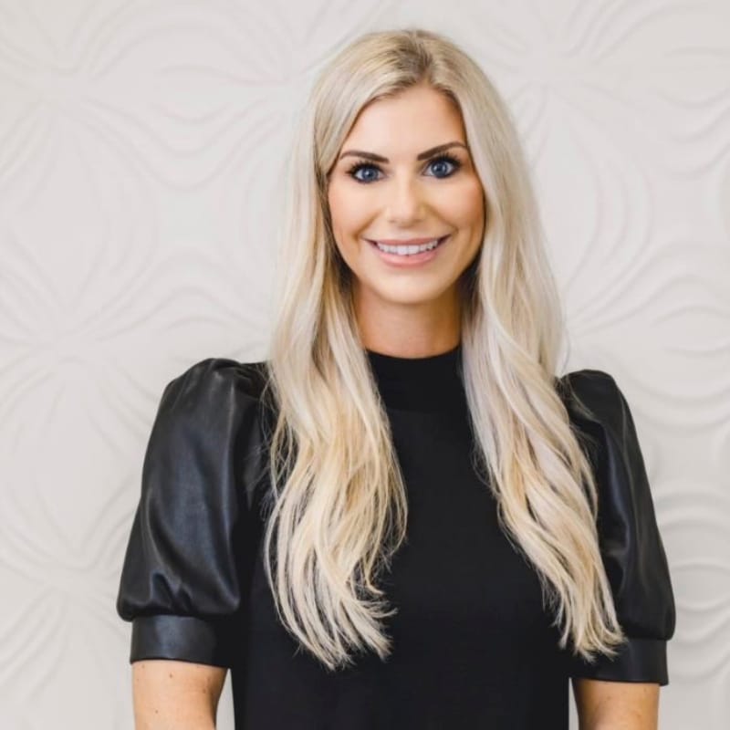 Headshot of Jessica Bahr, PA-C, board-certified physician assistant at Forefront Dermatology