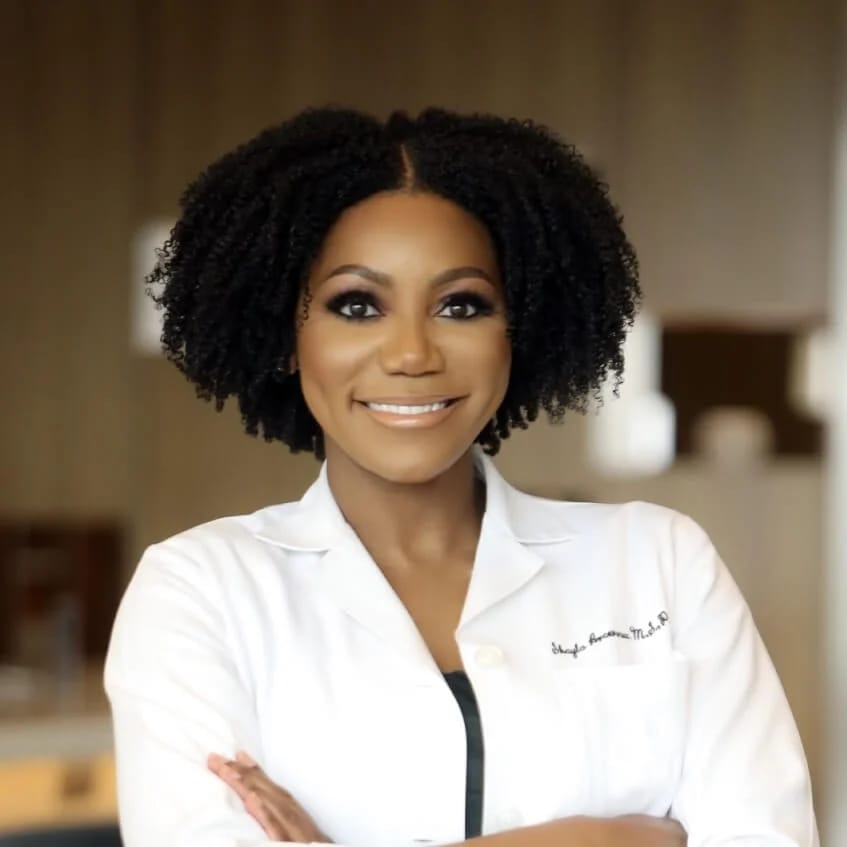 Headshot of Shayla Arceneaux, PA-C, certified physician assistant at Advanced Dermatology