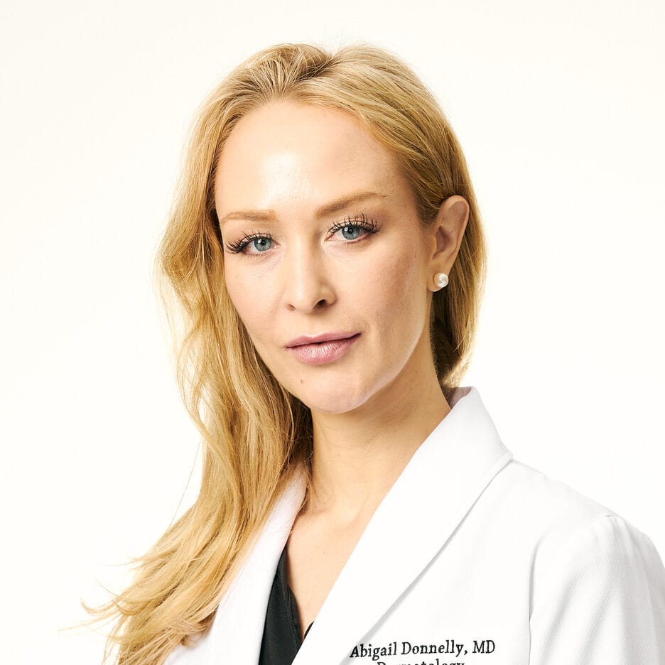 Headshot of Abigail Donnelly, FAAD, MD, board-certified dermatologist at Forefront Dermatology