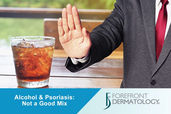 does alcohol cause psoriasis