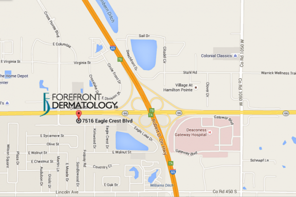 Forefront Dermatology is now in Evansville, Indiana