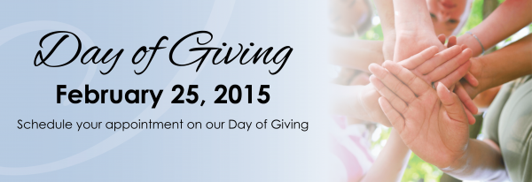 Join Us On Our Day of Giving!