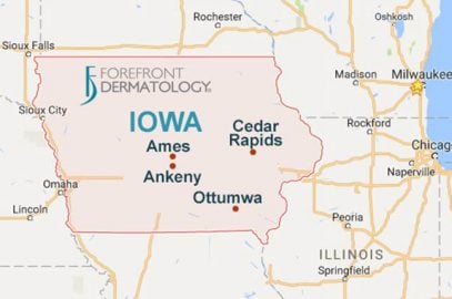 FOREFRONT DERMATOLOGY EXPANDS IN IOWA