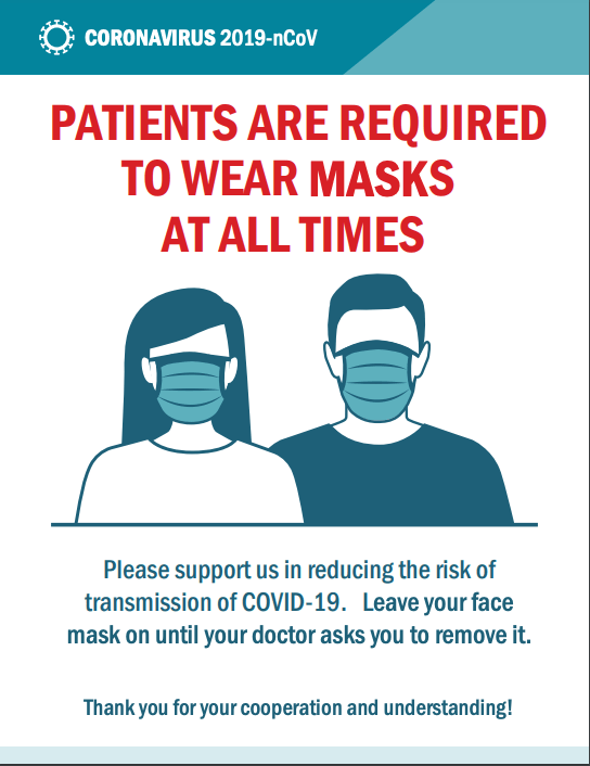 Mask Required Sign Free Printable Cdc