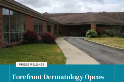 Forefront Dermatology Opens Clinic in Coldwater, Michigan to Meet Growing Need for Services